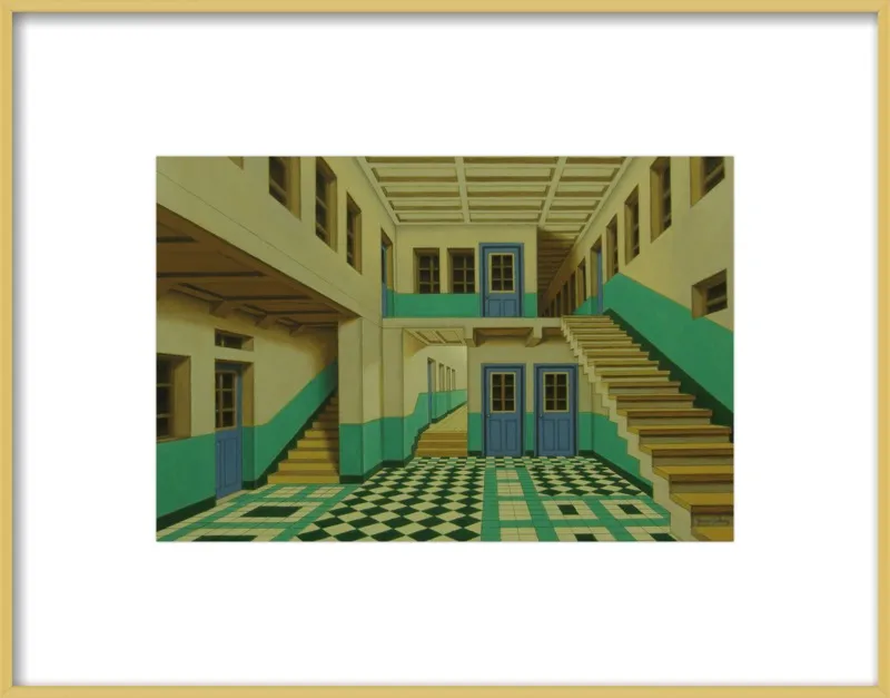 Interior 3 by Yacov Gabay for Artfully Walls