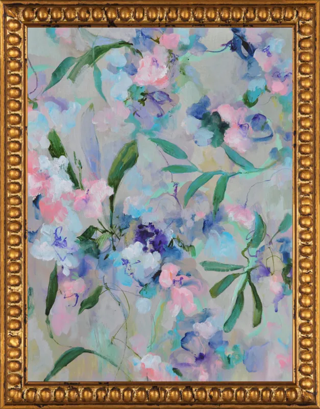 Arrangement in Blue and Lilac by Sonal Nathwani for Artfully Walls