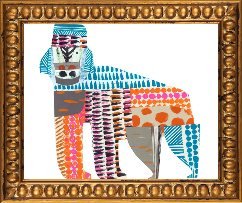 gorilla by Clare Youngs for Artfully Walls