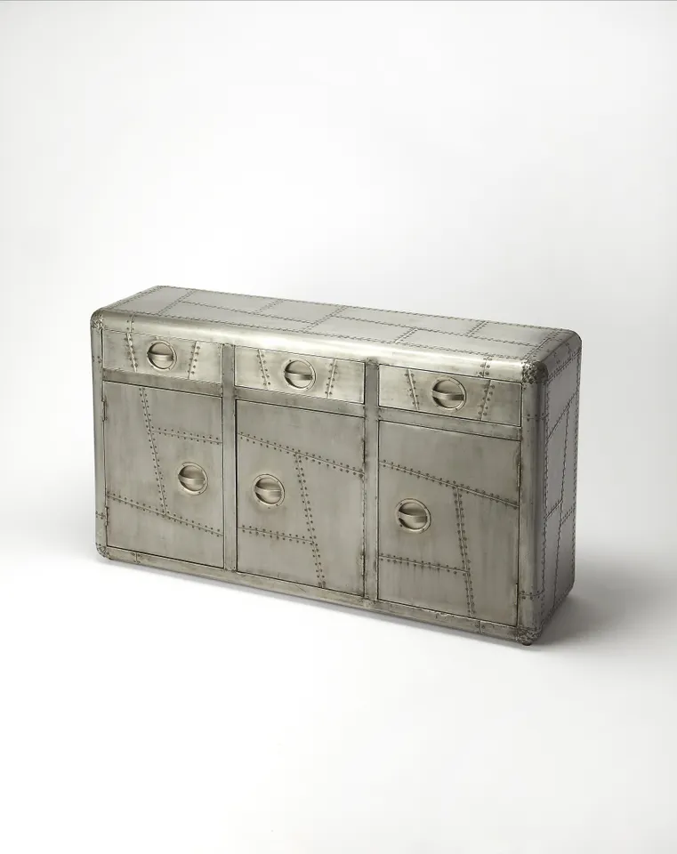 Midway Industrial Chic Console Cabinet