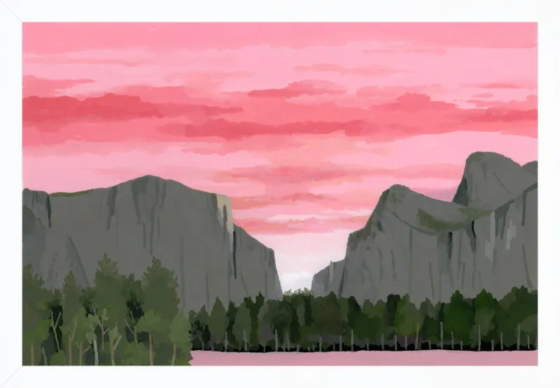 Dawn of Yosemite Park by Hiroyuki Izutsu for Artfully Walls