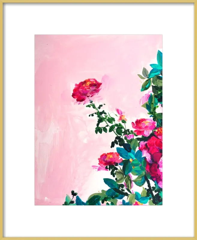 Rose Garden I by Christine Lindstrom for Artfully Walls