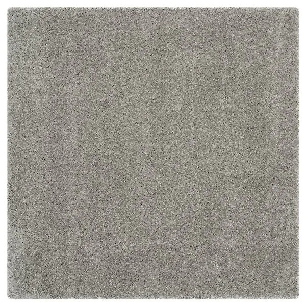Cozy Shag Solid Neutral Area Rug