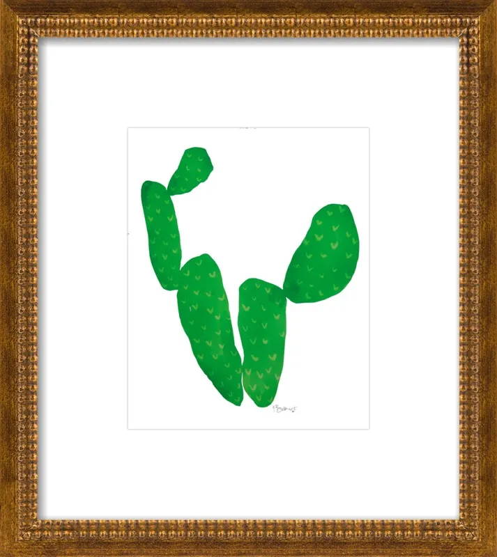 Green Cacti by Kate Roebuck for Artfully Walls