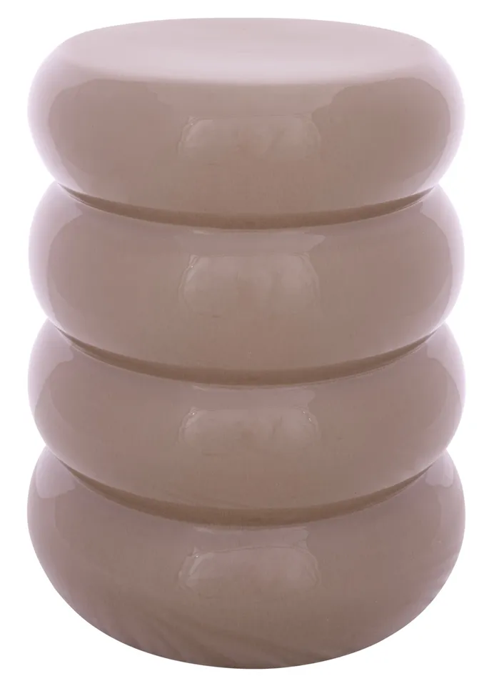 Dylan Garden Stool - Taupe