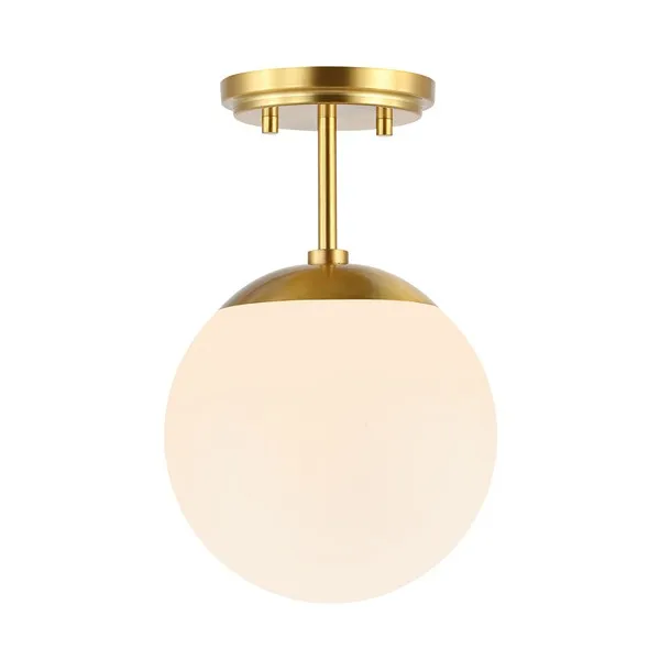 Catori 7.75" Flush Mount - Brass