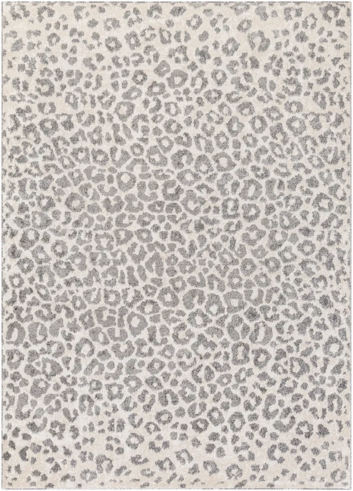 Positano Beige Indoor 5'3" x 7' Machine Woven Rug