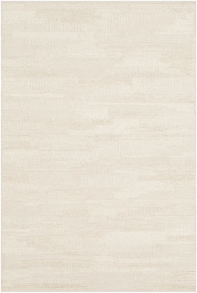 Cocoon Beige Indoor 5' x 7'6" Handmade Rug