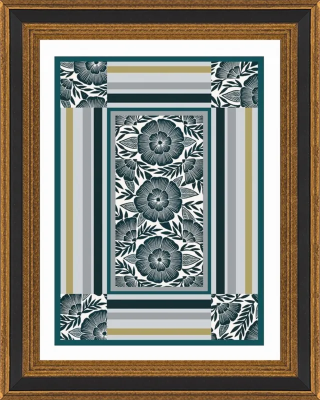 Botanical Frame 1 by Katharine Watson for Artfully Walls
