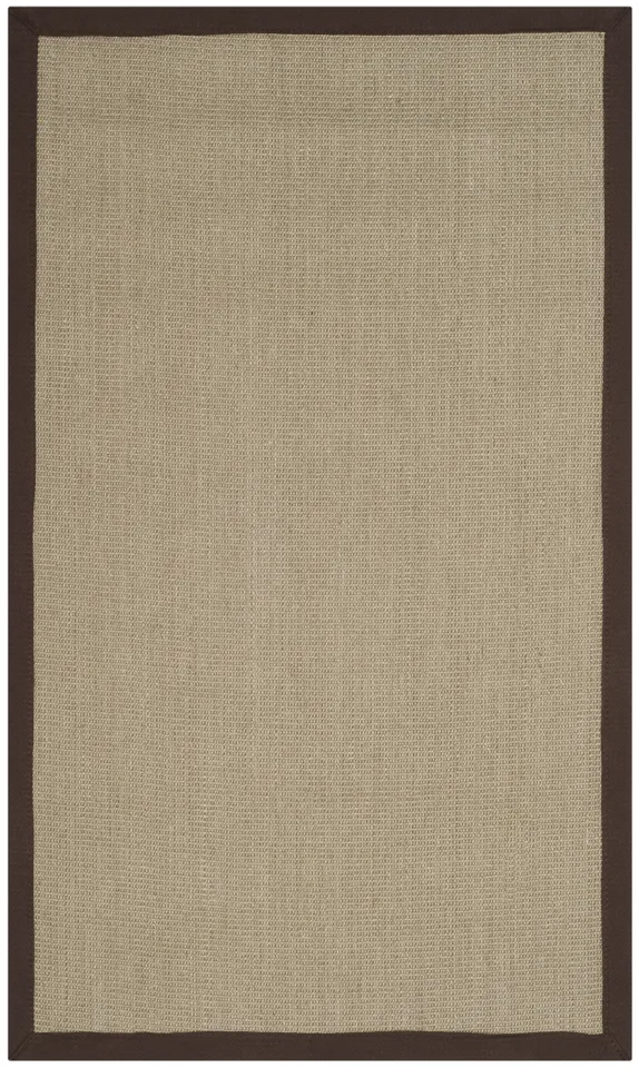 Arlo Home Woven Area Rug, NF131F, Sage/Brown,  3' X 5'