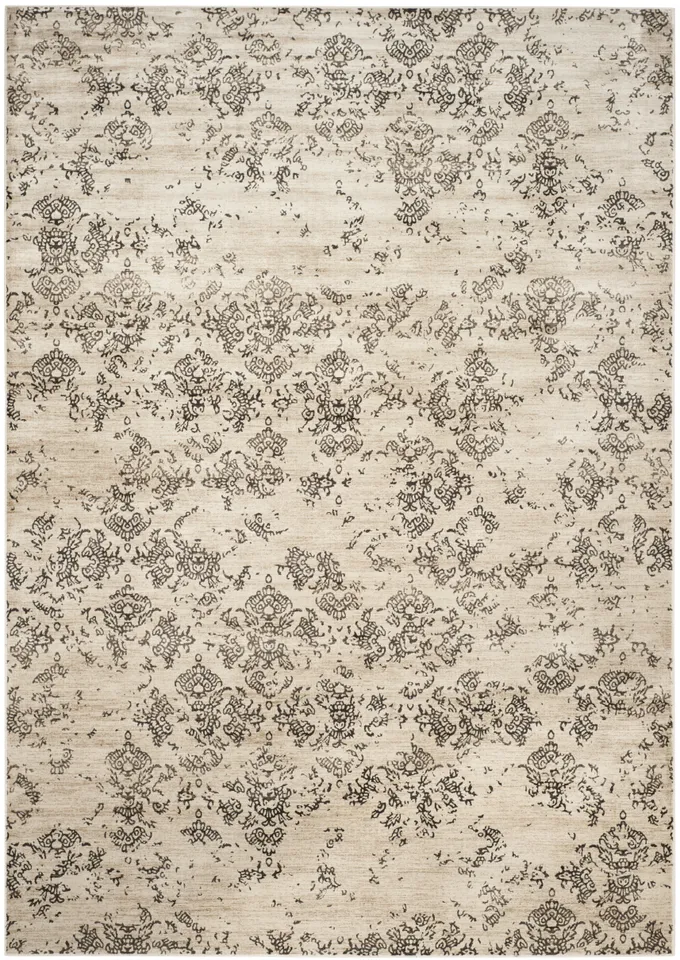 Arlo Home Woven Area Rug, VTG182-3440, Stone,  8' X 11' 2"