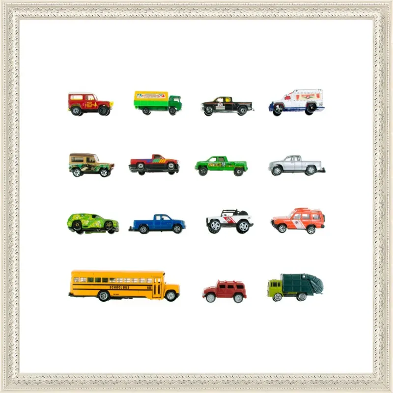Vintage Toy Trucks by Jennifer Steen Booher for Artfully Walls