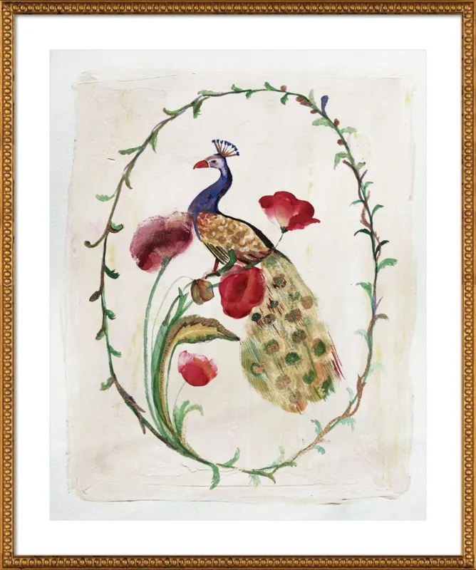 Peacock by Ruti Shaashua for Artfully Walls
