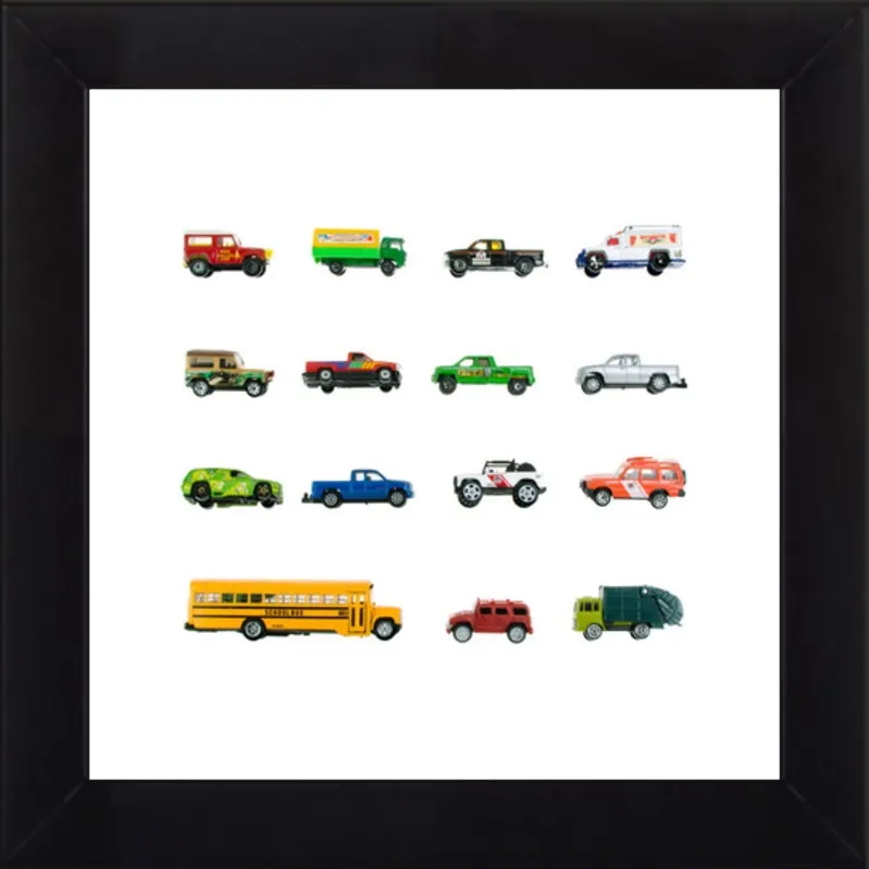 Vintage Toy Trucks by Jennifer Steen Booher for Artfully Walls