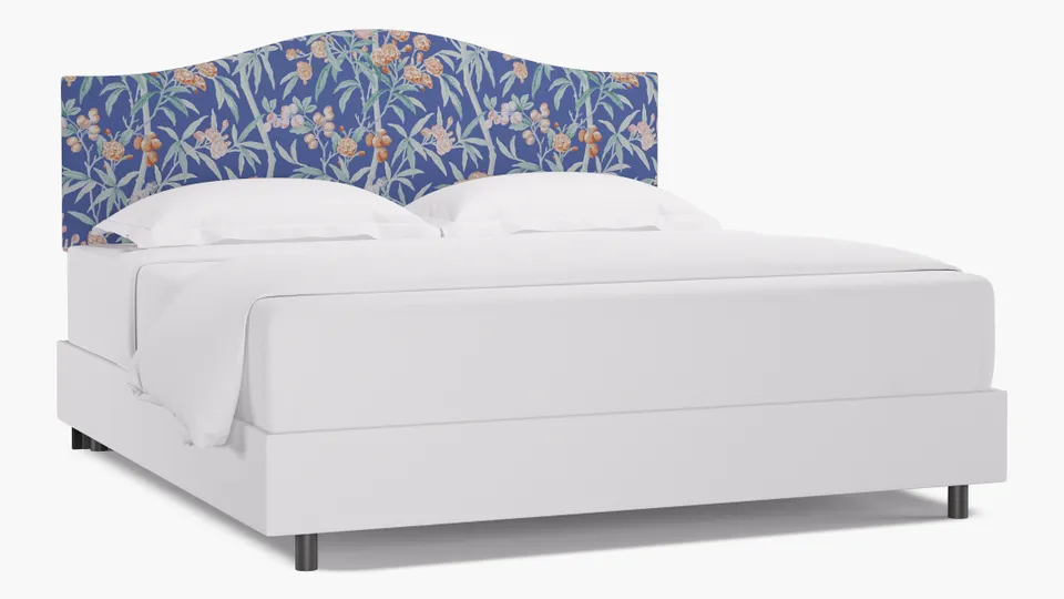 Camelback Headboard, Lapis Lanai, King