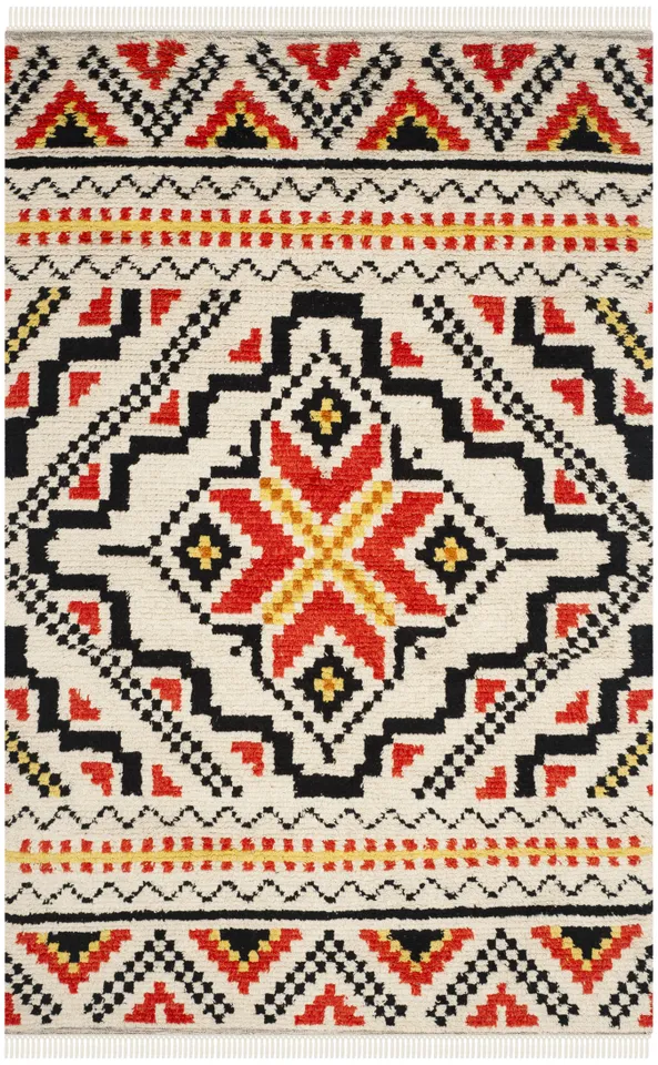 Arlo Home Hand Knotted Area Rug, KNY844A, Multi,  8' X 10'