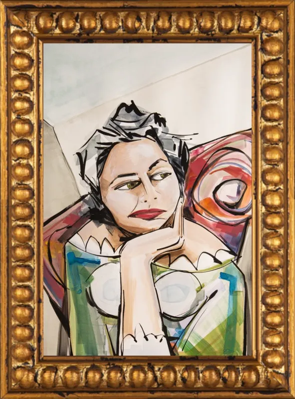 Ponder by Becky Aubry for Artfully Walls