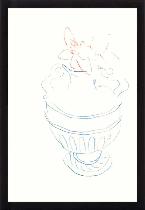 Sevres vase by Shanti Shea An for Artfully Walls