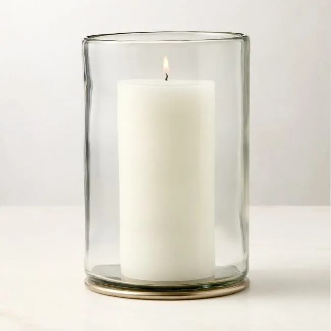 Ainsley Glass Outdoor Lantern 10.5"