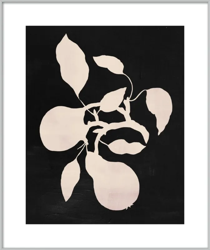 pears black and white by Ruti Shaashua for Artfully Walls