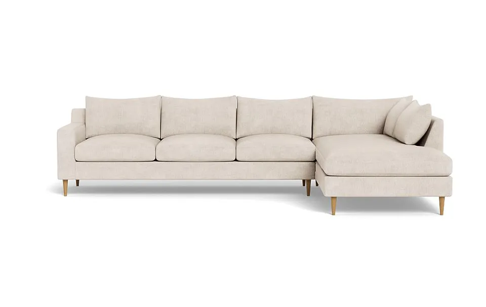 Sloan 4-Seat Right Bumper Sectional