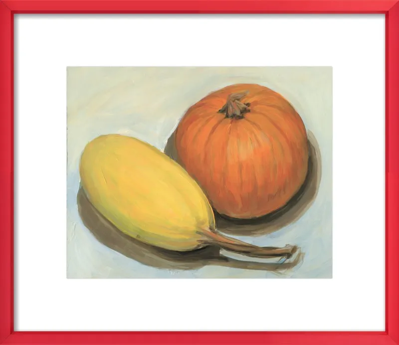 Pumpkin and Squash by Carrie Arnold for Artfully Walls