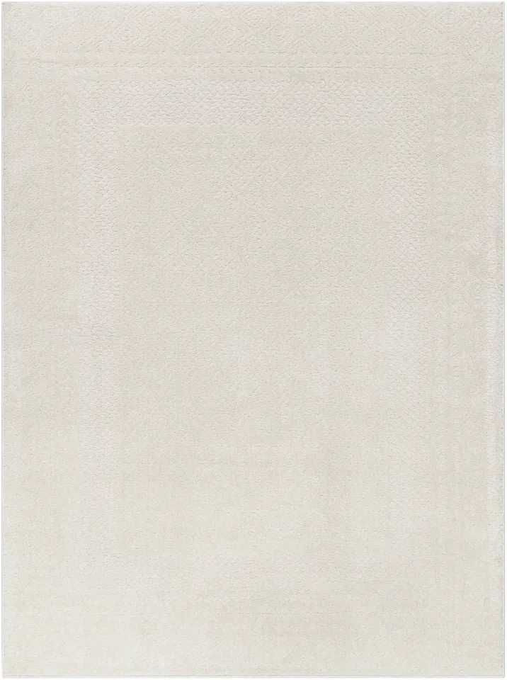 Freud Beige Indoor 12' x 15' Machine Woven Rug
