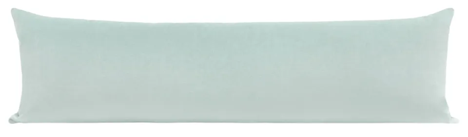 THE XL LUMBAR :: SOCIETY VELVET // SOFT BLUE - 14" X 48"