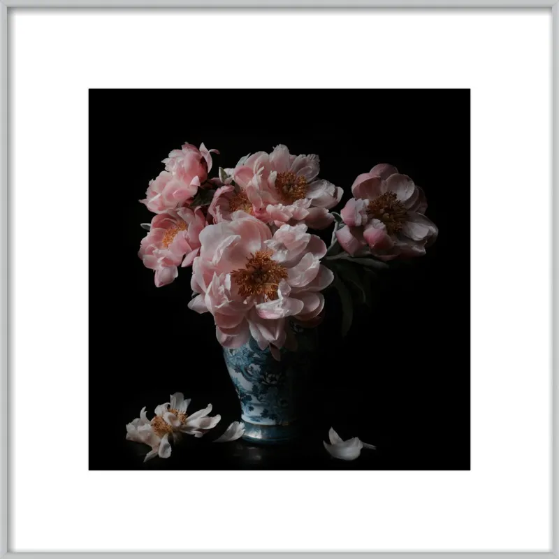 Pink Peonies  by Lucy Snowe for Artfully Walls