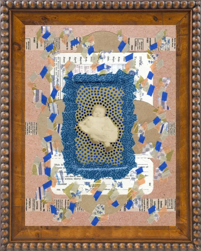 Blue awakening by Naomi Vona for Artfully Walls