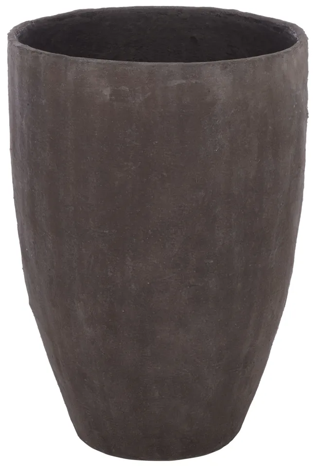 Cana Pedestal Planter Pot - Brown