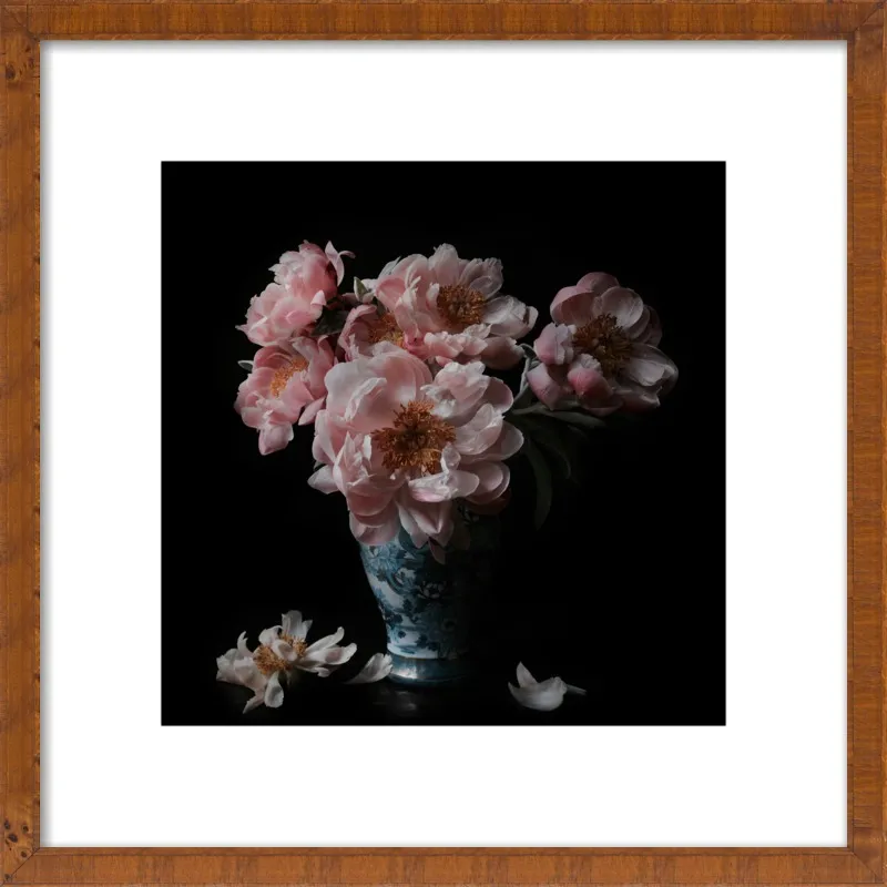 Pink Peonies  by Lucy Snowe for Artfully Walls