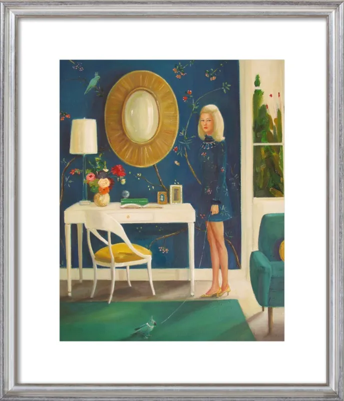 The Invisible Nature of Tansy Fairchild by Janet Hill for Artfully Walls