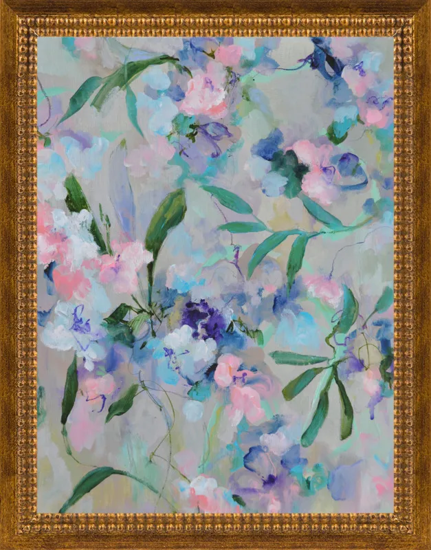 Arrangement in Blue and Lilac by Sonal Nathwani for Artfully Walls