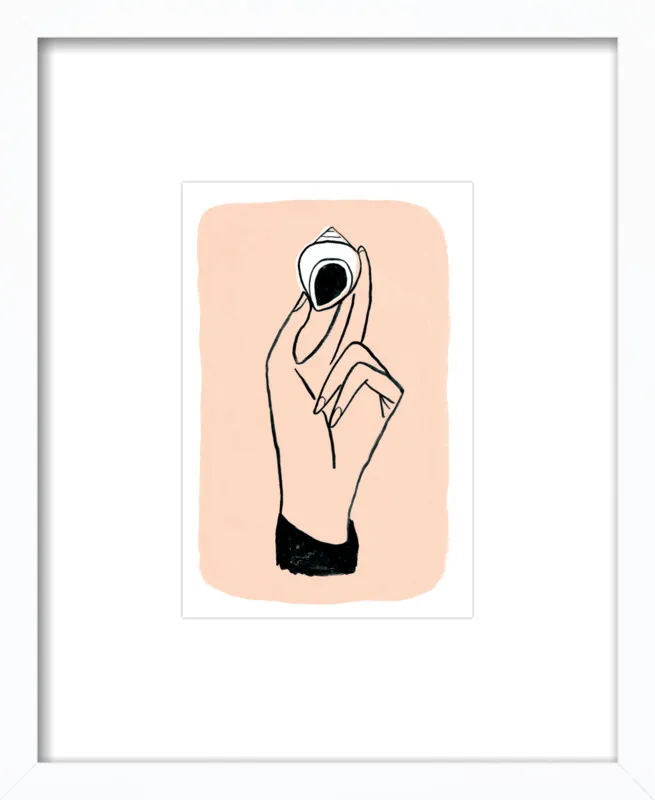 My Hand is My Face by Michael Doyle - Apartment On Belmont for Artfully Walls