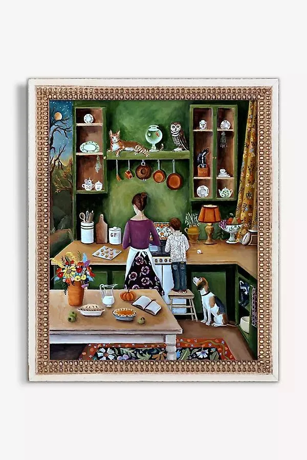 The Night Kitchen II People Wall Art