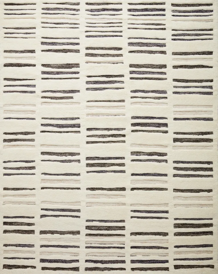 Loloi Bennett Ivory / Charcoal 11'-6" x 15'