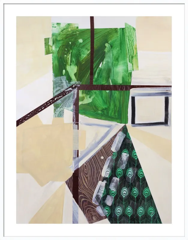 Abstract Study (trail map) by Pamela Staker for Artfully Walls