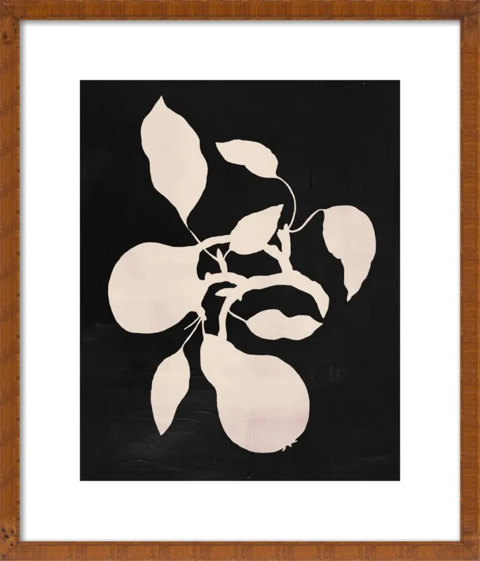 pears black and white by Ruti Shaashua for Artfully Walls