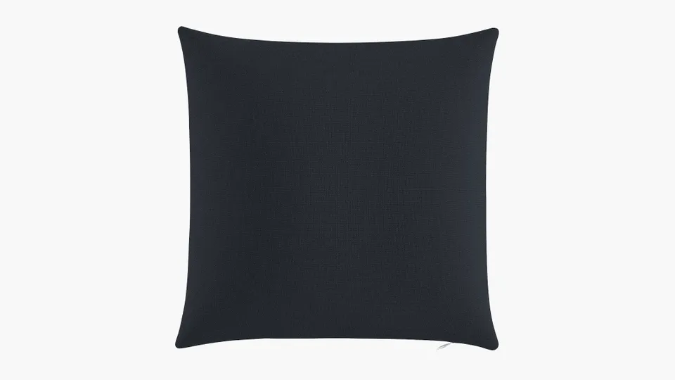Throw Pillow 20", Navy Everyday Linen, 20" x 20"