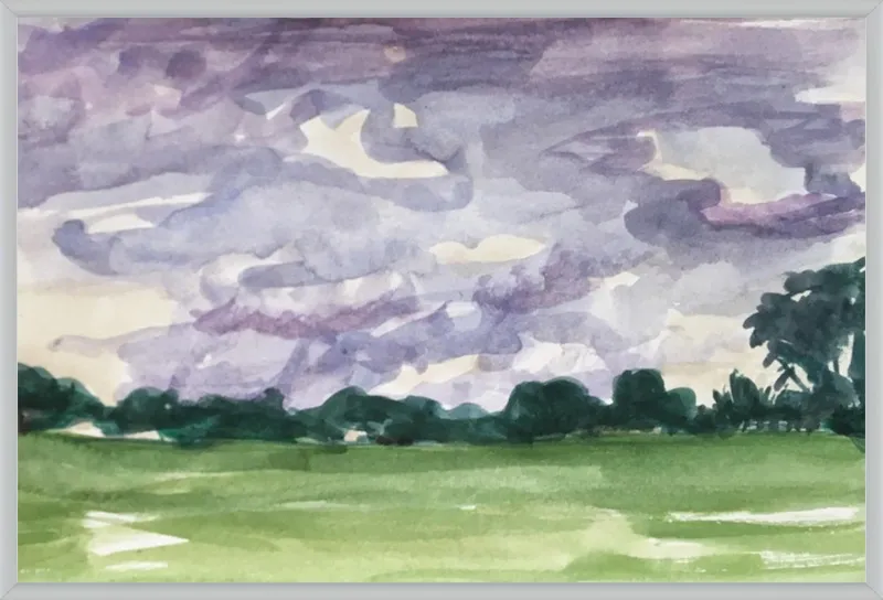 Summer Sky, Late by Megan Williamson for Artfully Walls