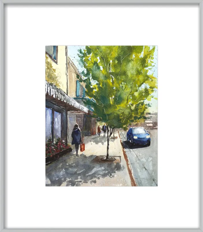 Shops in Laguna by Lauren Dusing for Artfully Walls