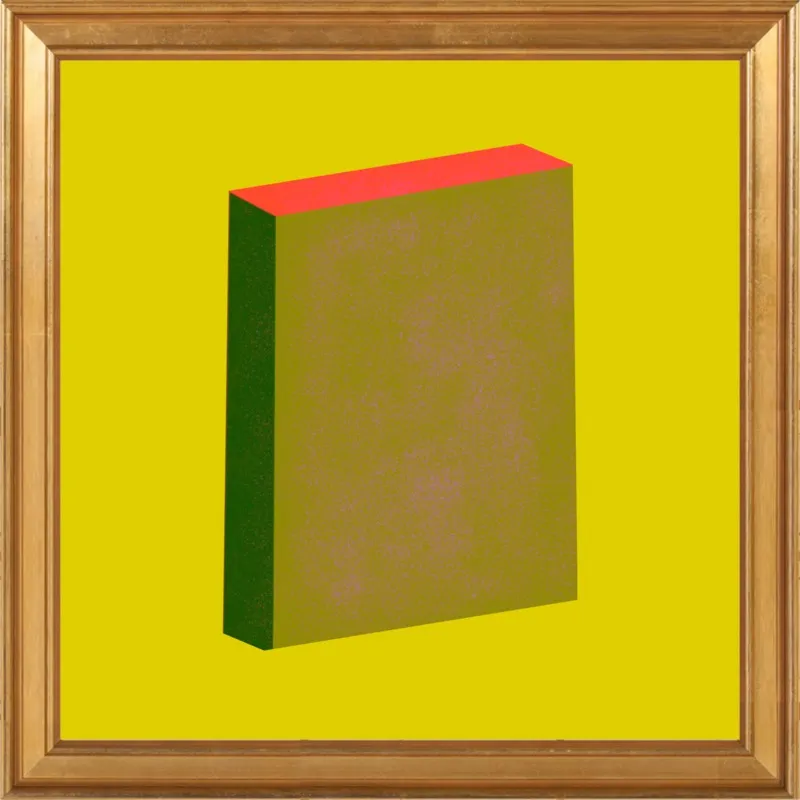 Color Books 4, Olive, Forest, Hot Red & Pear Green by Jessica Poundstone for Artfully Walls