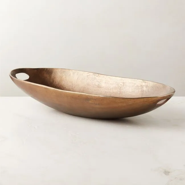 Mawson Cast Aluminum Decorative Bowl Large