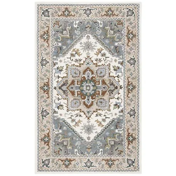 Heritage Row Heriz Medallion Area Rug