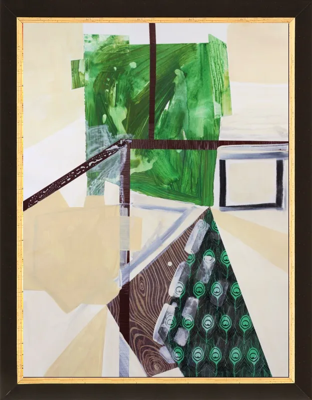 Abstract Study (trail map) by Pamela Staker for Artfully Walls