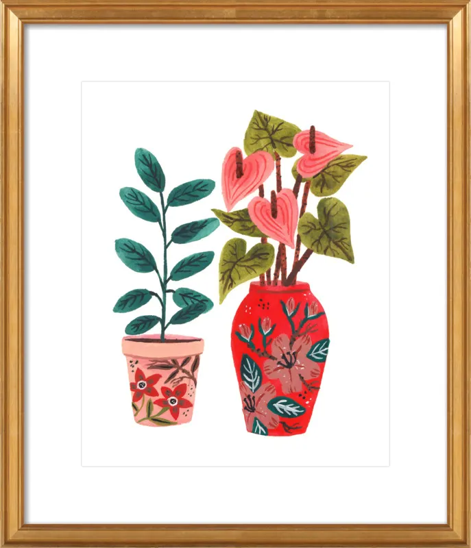 Planter by Ploypisut for Artfully Walls