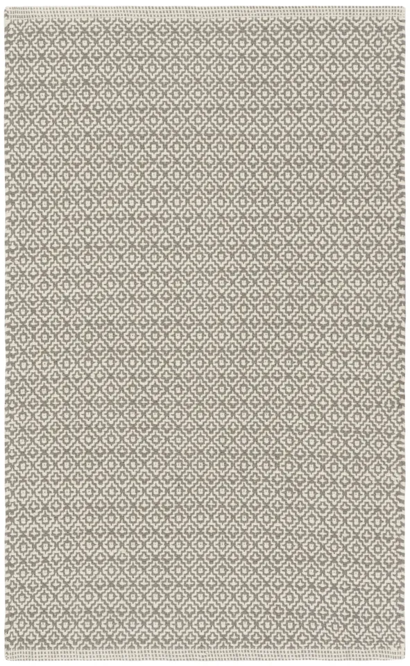 Arlo Home Hand Woven Area Rug, MTK717A, Ivory/Grey,  2' 6" X 4'