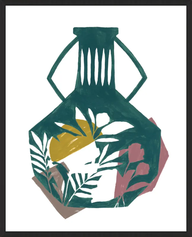Vase Shapes by Cece Merkle for Artfully Walls