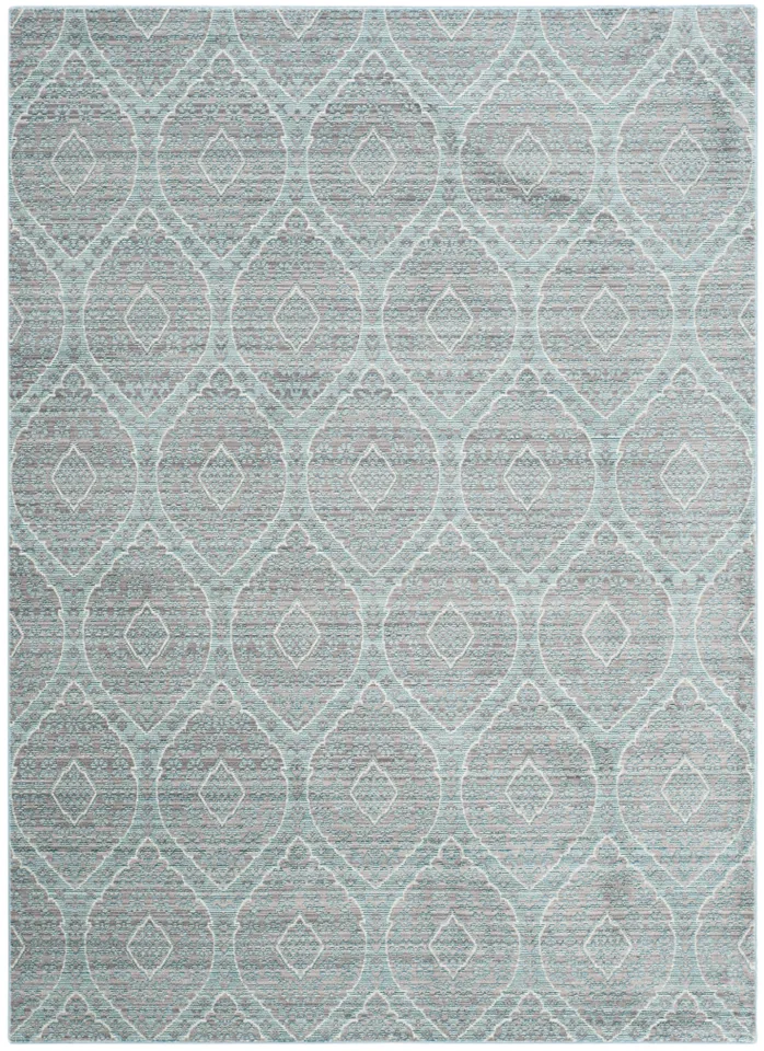 Arlo Home Woven Area Rug, VAL206G, Mauve/Alpine,  5' X 8'